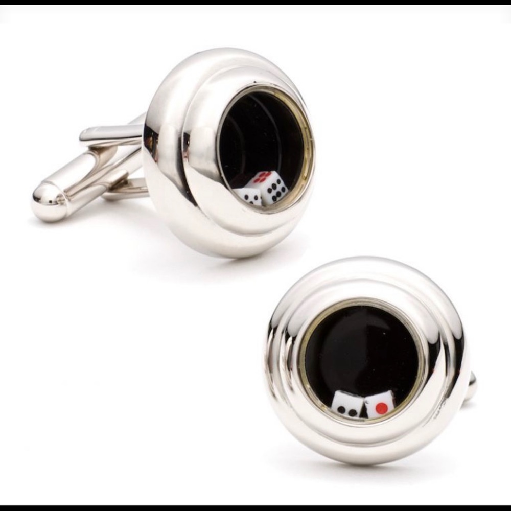 *PERFECT GIFT FOR HIM!*  Dice Game Cufflinks